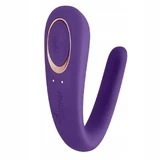 Satisfyer Partner Massage Vibrator voor koppels Paars