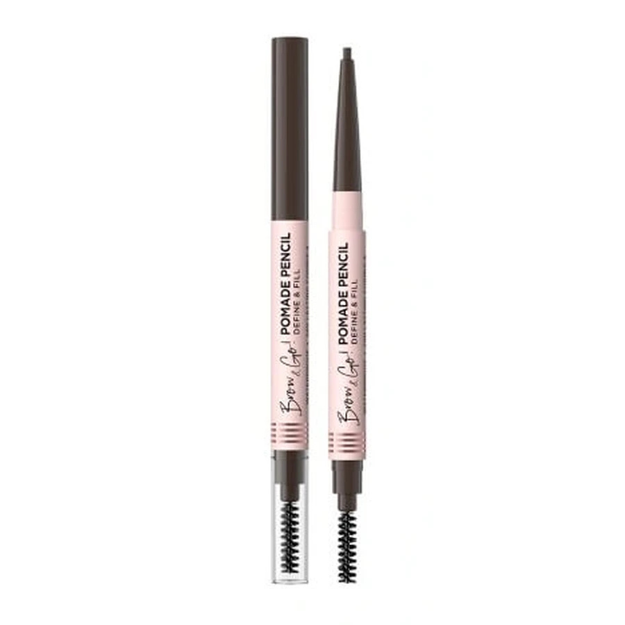 ¡Eveline Brow amp; Go! Pomada para cejas en lápiz marrón oscuro