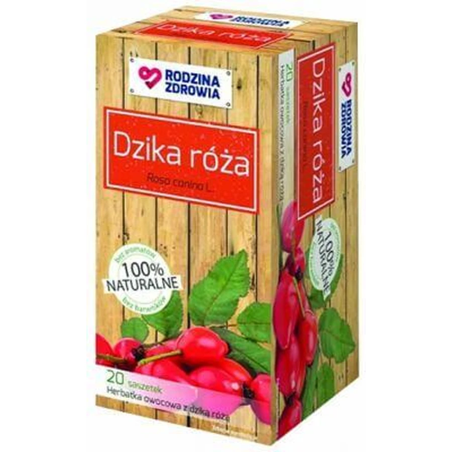 Family Health Tea Wild Rose Herbs for brewing 20 sachets