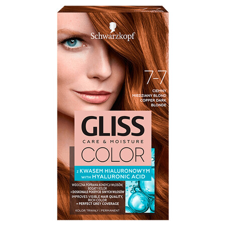 Schwarzkopf Gliss Gliss Color Wax Color with Hyaluronic Acid Dark Copper Blonde 7-7