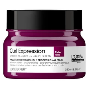 L Oreal Professionnel Serie Expert Curl Expression Mască bogată hidratantă intensivă pentru păr creț, 250ml