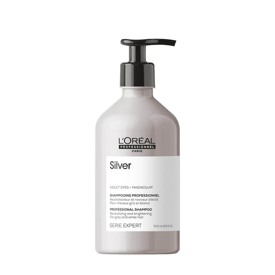 L'Oreal Professionnel Serie Expert Silver Shampoo voor grijs en gebleekt haar, 500ml