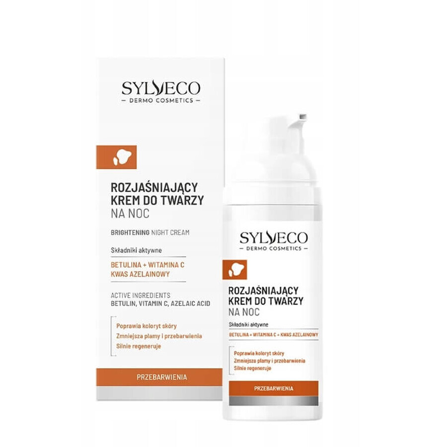 Sylveco Dermo Dermo Entfärbende Nachtcreme 50 ml