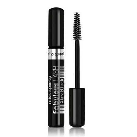 Miss Sporty Fabulous Lash Mascara Fabulous Lash Xtra 001 Xtra Black, 8ml