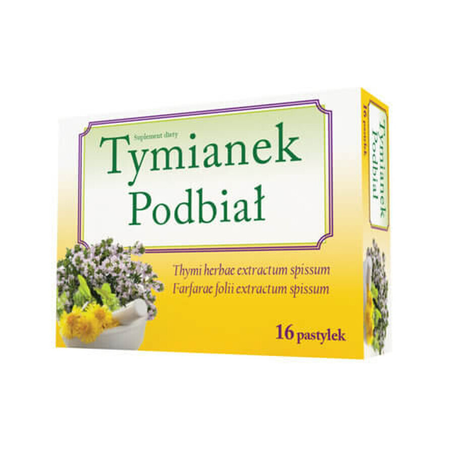 Thyme podbia Nord Farm 16 lozenges