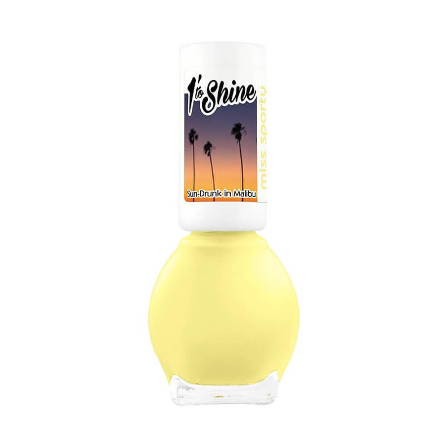 Miss Sporty 1 Minute to Shine Nail Polish 637 Sun-drunk in Malibu, 7ml