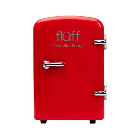 Fluff Cosmetics Kühlschrank Kosmetik-Kühlschrank Rot