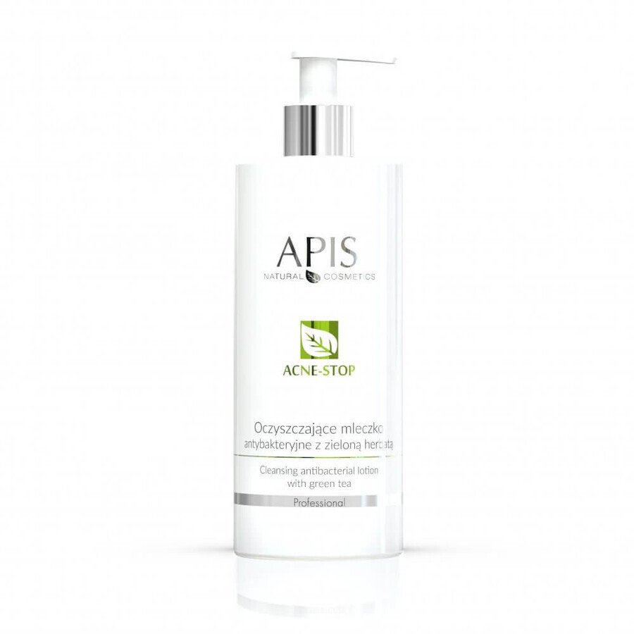 Apis Acne-Stop antibakterielle Milch mit grünem Tee, 500ml