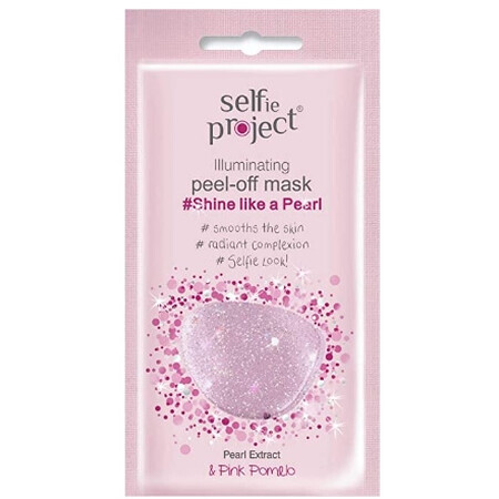 Selfie Project, 3shine like a pearl, Mască de iluminare, 12ml