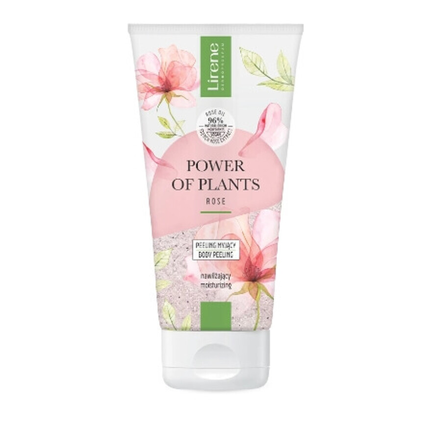 Lirene Power of plants Rose Exfoliating Moisturising Scrub, 175g