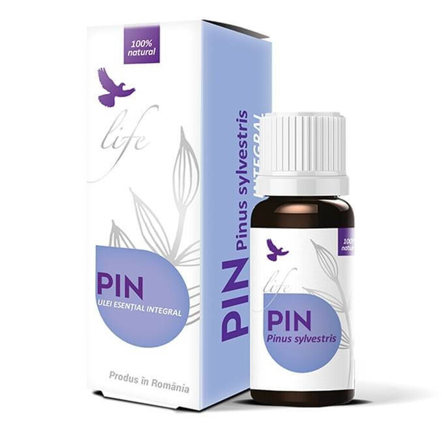 Ulei esențial integral de pin, 10 ml, Bionovativ