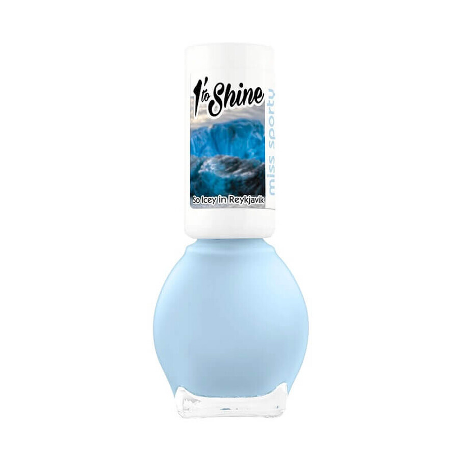 Miss Sporty 1 Minute to Shine Smalto per unghie 639 So Icey in Reykjavik, 7ml