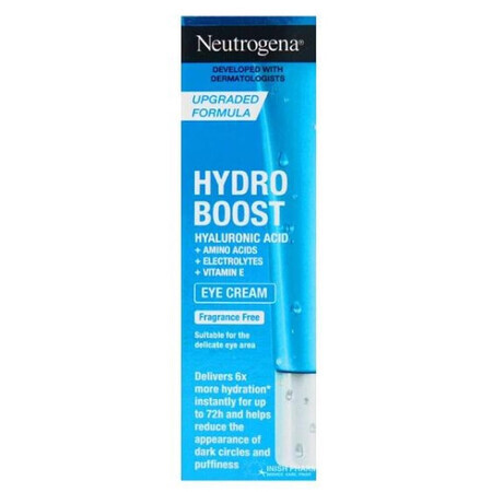 Neutrogena, Hydro Boost, Cremă de ochi, 15ml