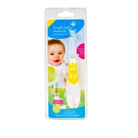 Cepillo dental sónico Brush Baby para niños de 0 a 3 años, ocho