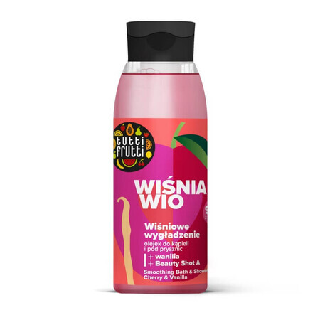 Farmona Tutti Frutti Olio Concentrato per Bagno e Doccia Aceto e Vaniglia + Beauty Shot A, 400ml