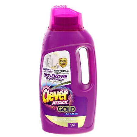 Clever Attack Gold Cleansing Cleanser, 1,5 Liter