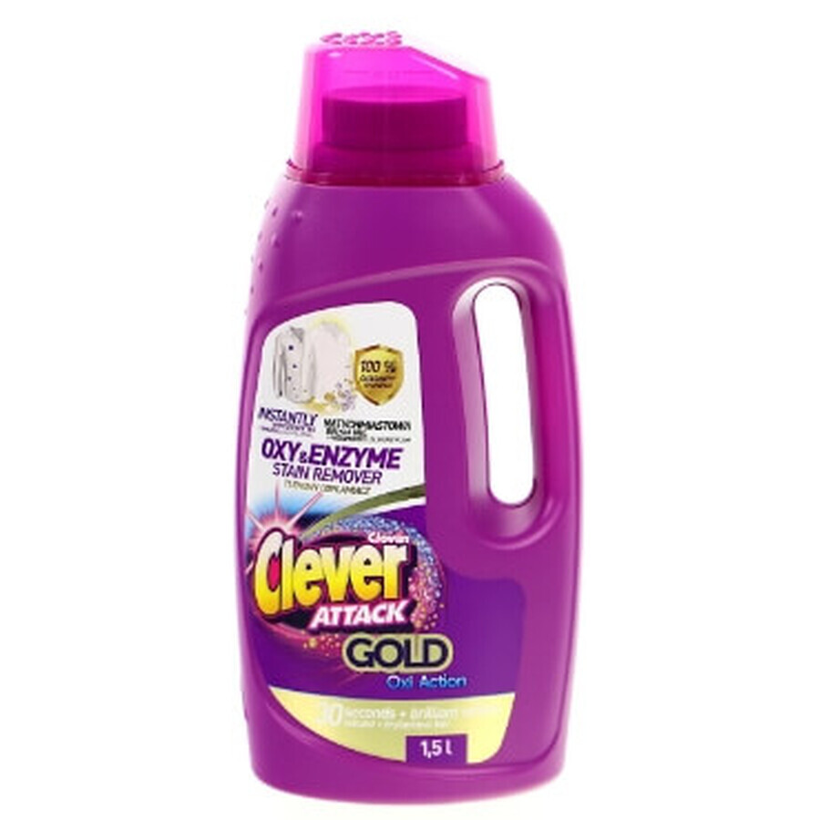 Clever Attack Gold Cleansing Cleanser, 1,5 Liter