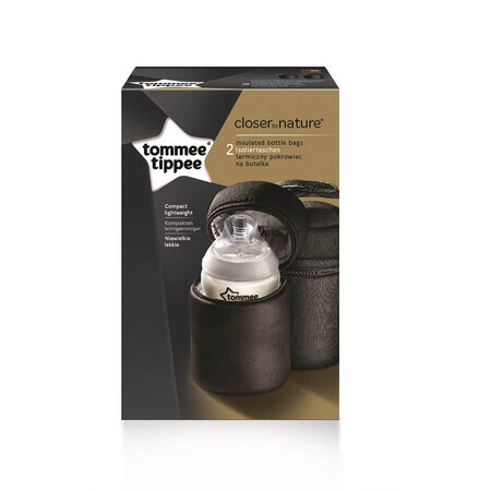 Tommee Tippee Closer To Nature Thermo-Pack Saugflasche, 2 Stück