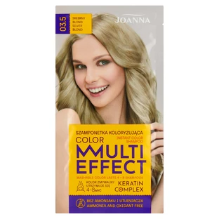 Joanna Champú Efecto Múltiple Color 03.5 Rubio Plata, 35g