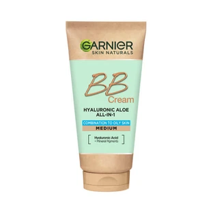 Garnier Hyaluronic Aloe Hyaluronic All-In-1 BB Cream Feuchtigkeitsspendende BB Cream Medium, 50ml