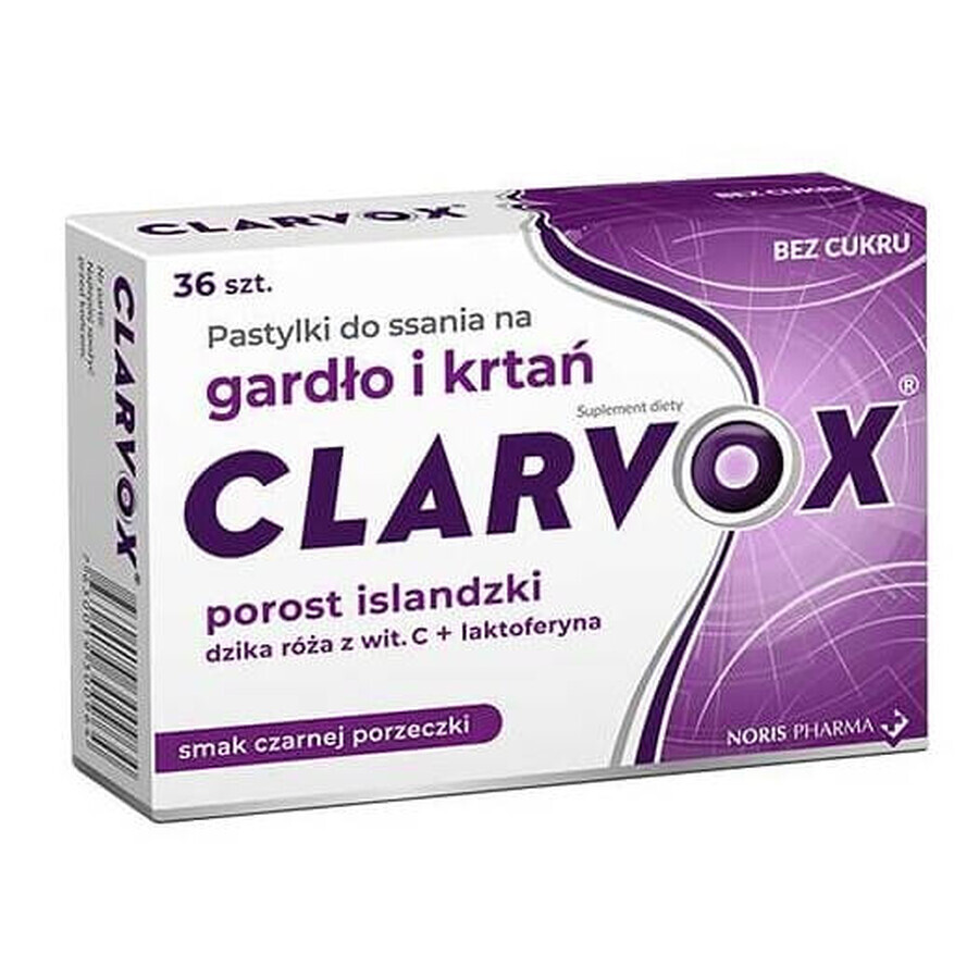 Clarvox Heidelbeere, 36 Tabletten