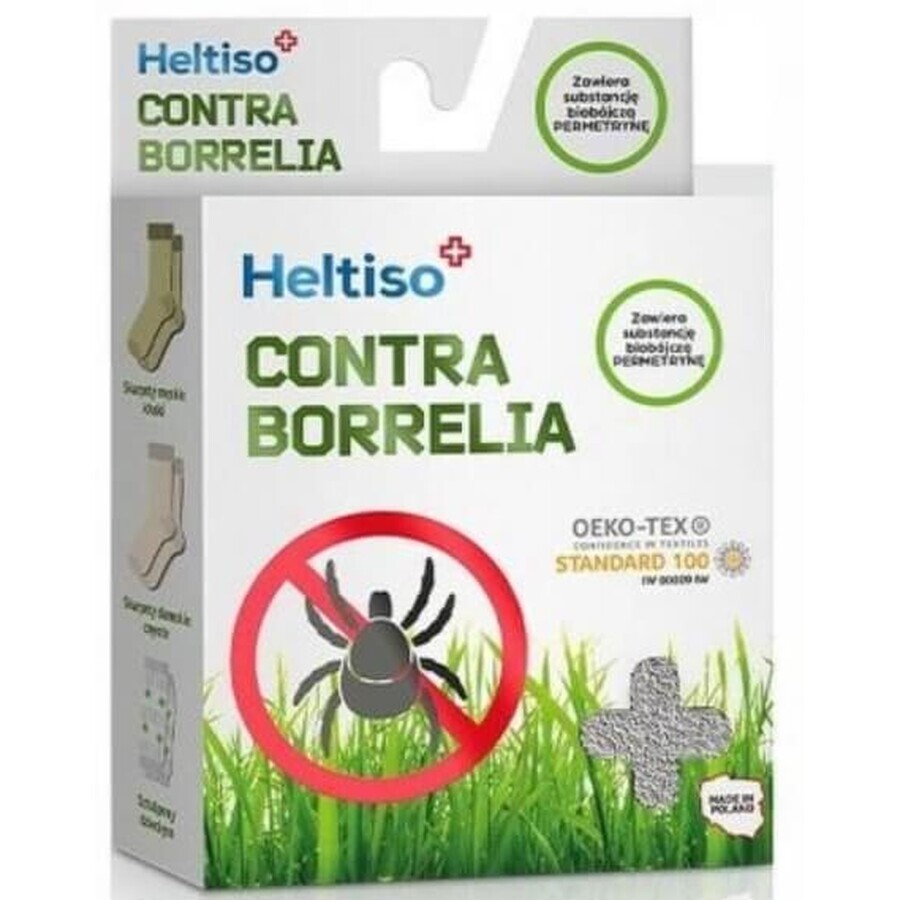 Heltiso Gegen Borrelien Ohne Hosenträger für Kinder Gr. 134/162, 2 Stück - Langfristig!