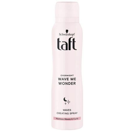 Taft Wave Me Wonder spray de noche formador de rizos para todo tipo de cabello, 150ml