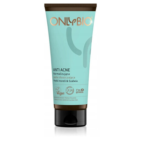 OnlyBio, Peeling-Paste gegen Akne, 75 ml