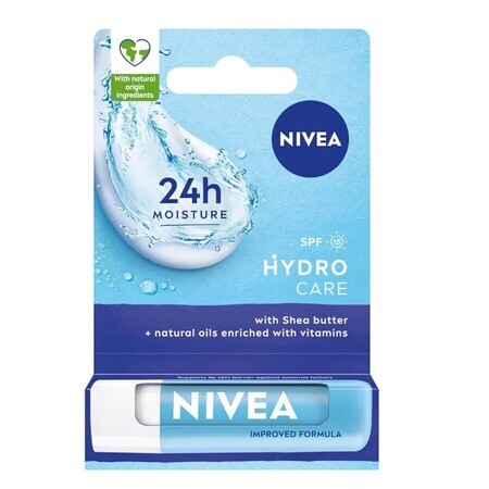 Nivea Lip Care Hydro Care Lipstick, 4.8g