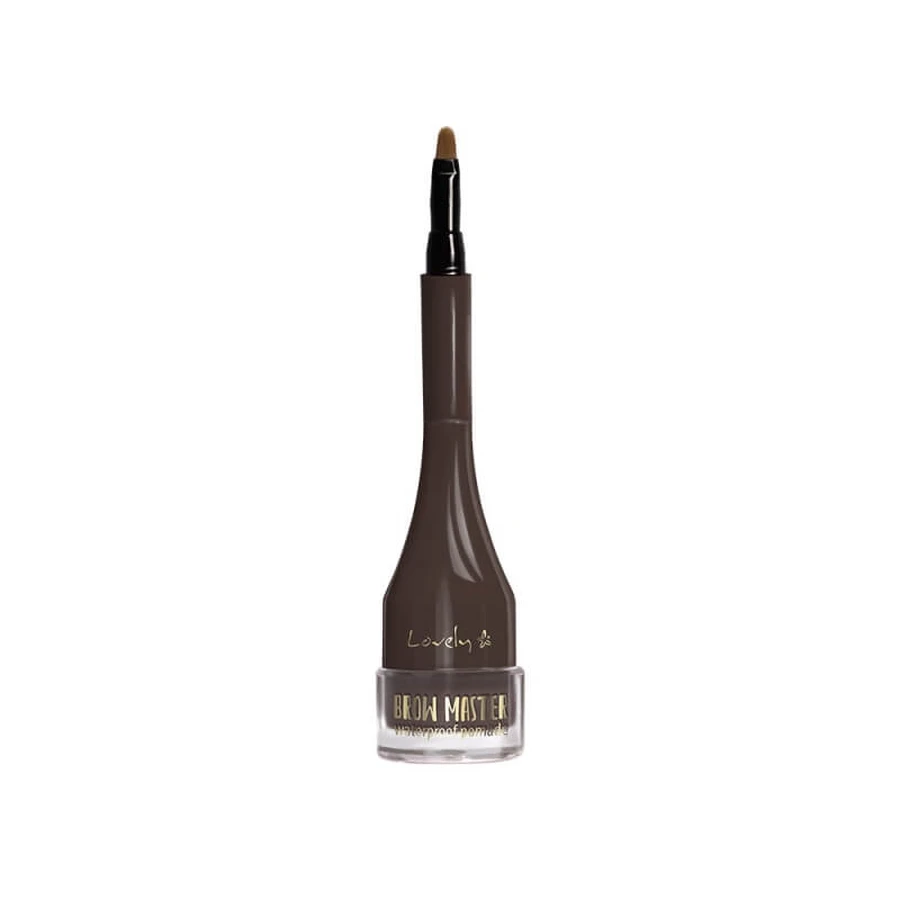 Lovely Brow Master Waterproof Augenbrauenpomade 02 Dunkelbraun