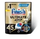 Finish Ultimate Plus Vaatwascapsules Powerball AiO Fresh 45 stuks