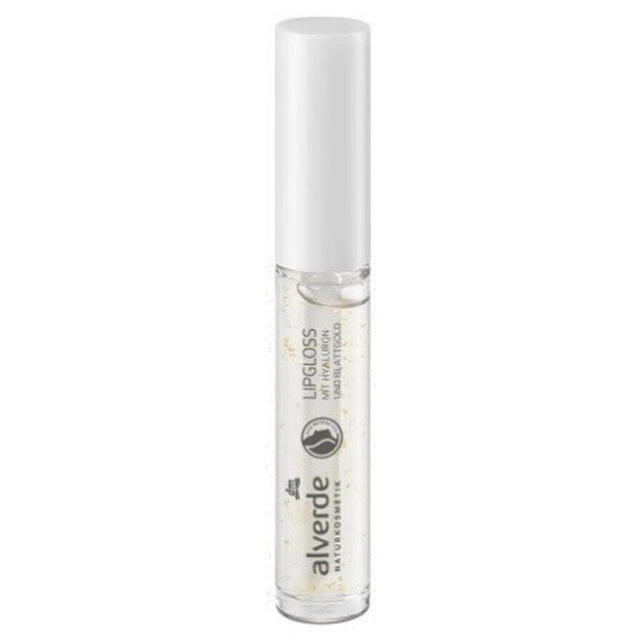 Alverde Balsam de buze transparent cu acid hialuronic și zot, 5 ml