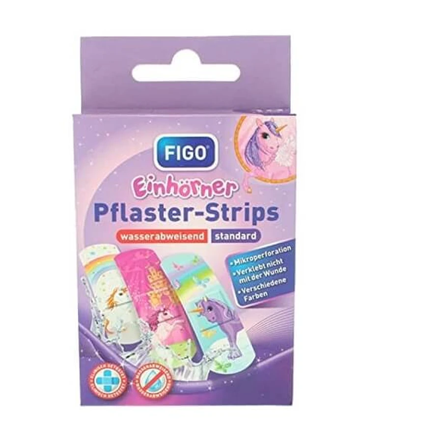 Figo, Kinderpflaster, Jednoroec, 10 Stück