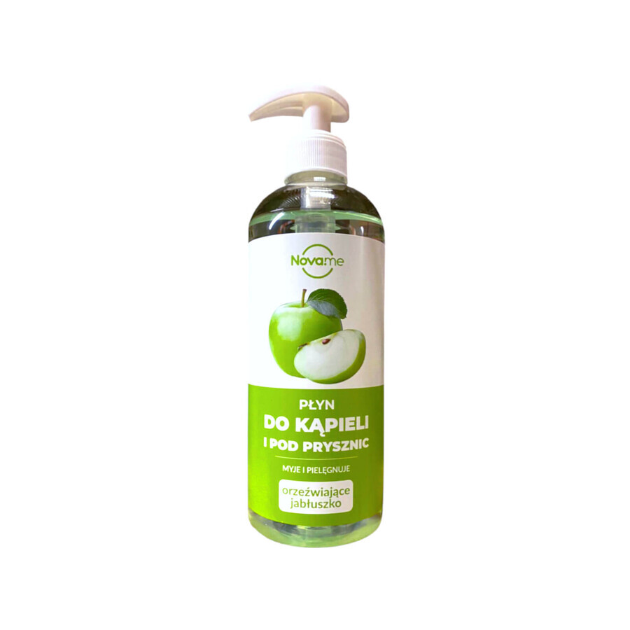 Novame, Bade- und Duschlotion, Warmer Apfel, 500 ml