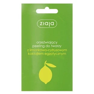 Exfoliante Ziaja Limón y Cítricos para cara y cuerpo, 1 sobre 7 ml - ¡Larga duración!