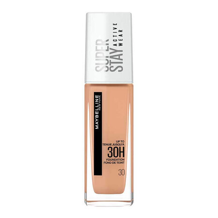 Maybelline Super Stay Active Wear Foundation 30H 30 Sand, 30ml