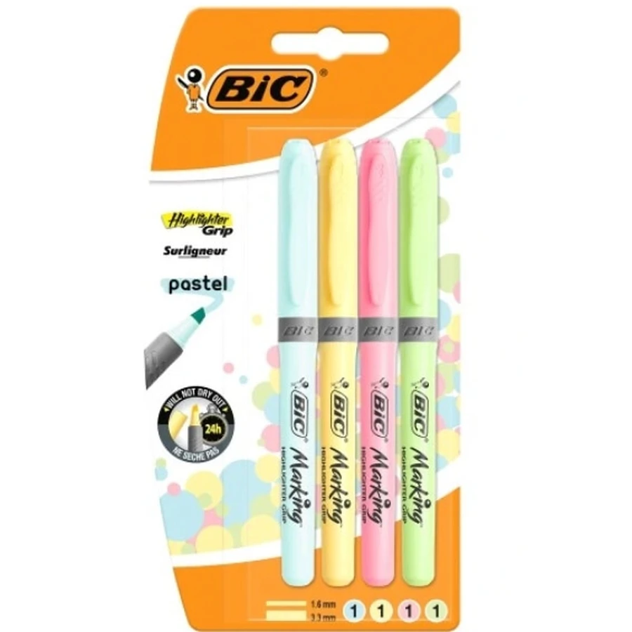 Tracer, gemengde kleuren, 4 stuks