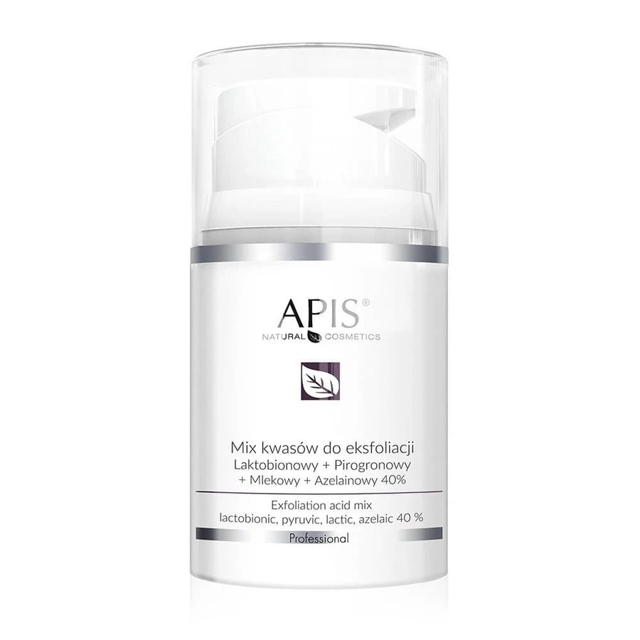 Apis Exfoliation Acid Mix Acido lattobionico + Piruvico + Lattico + Azelaico 40%, 50ml