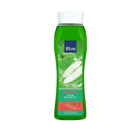 Blau, Apfel-Badeschaum, 1 Liter