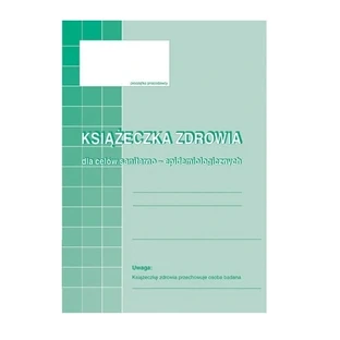 Health certificate for sanitary-epidemiologic purposes
