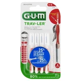 Sunstar GUM Trav-Ler, 1.4 mm interdental brush 1612, 4 pieces
