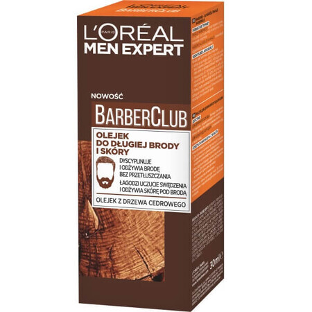 L'Oreal Paris Men Expert Barber Club Langer Bart und Hautöl 30ml