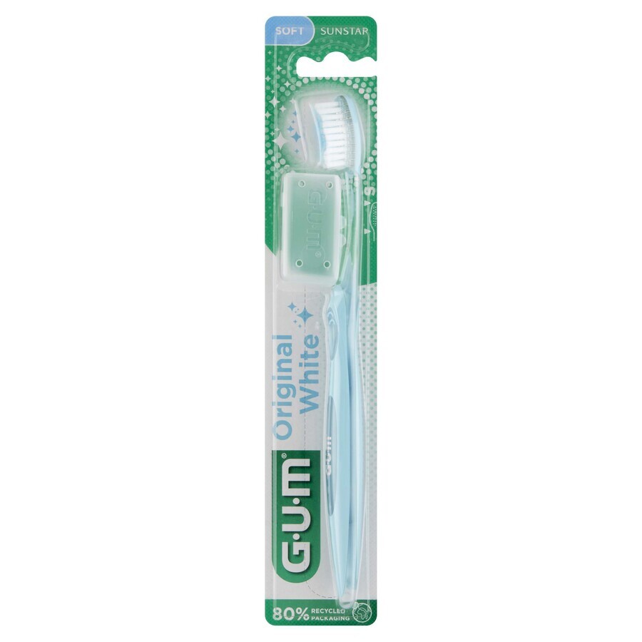 Sunstar GUM, Original White, toothbrush, small 561, 1 pc