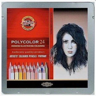 Kredki Polycolor, 24 kolory