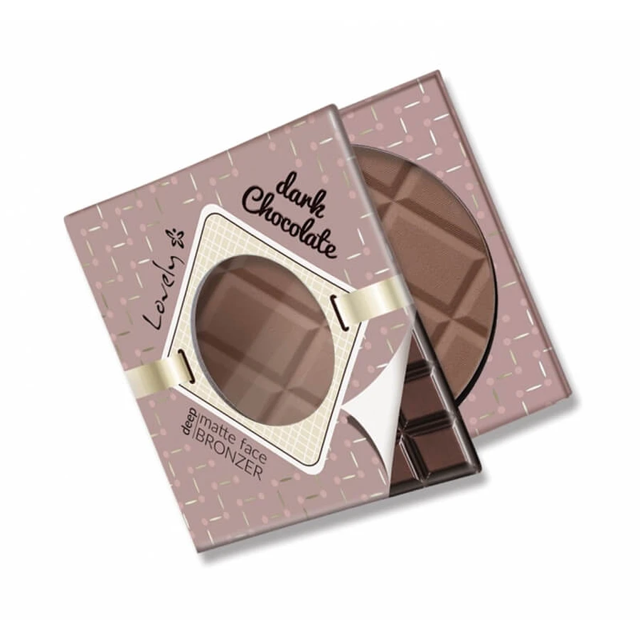 Mooie donkere chocolade gezichtsbruiner, 9g