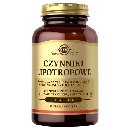 Solgar Lipotropic-Faktoren 50 Tabletten