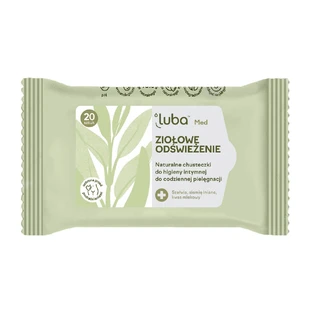 Luba Med Zioowe Odwieenie natural intimate hygiene wipes, 20 pieces