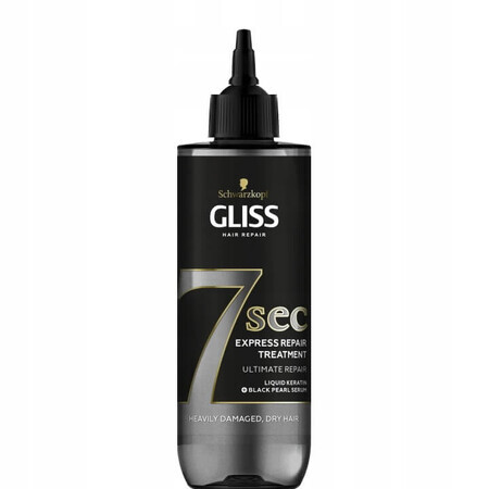 Gliss 7sec Express Repair Treatment per capelli danneggiati e molto secchi, 200ml