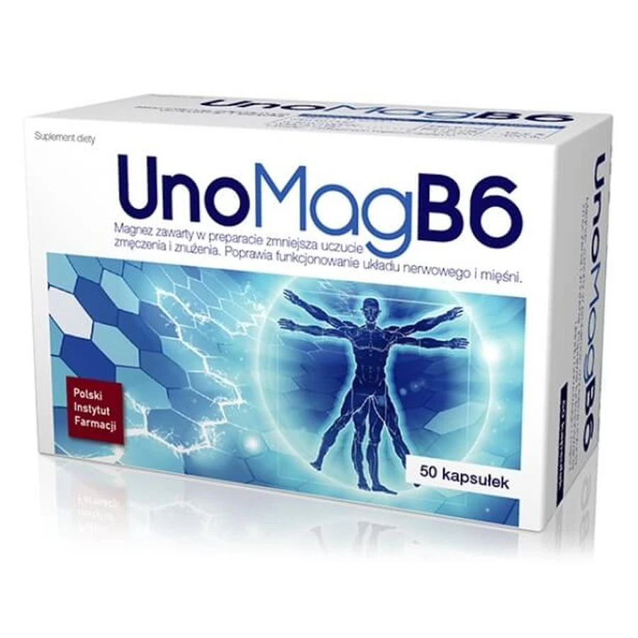 UnoMag B6, 50 gélules