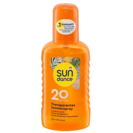 Sundance, Klares Sonnenschutzspray SPF20, 200ml